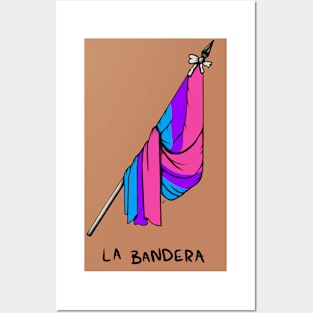 Bisexual Flag Loteria Bandera Posters and Art